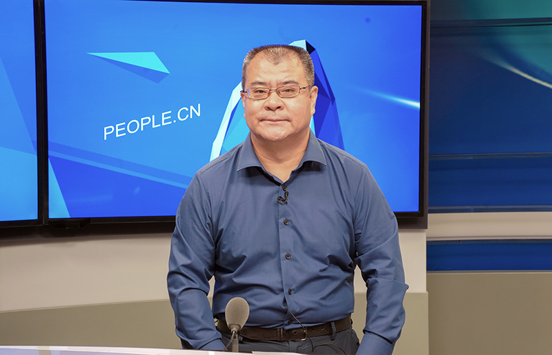 中國東方演藝集團黨委書記、董事長景小勇接受人民網(wǎng)專訪。